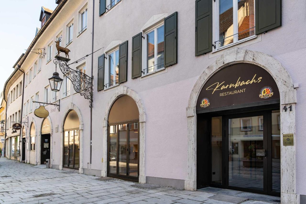 Hotel Goldener Hirsch Kaufbeuren Kültér fotó