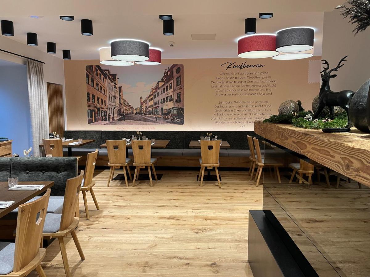 Hotel Goldener Hirsch Kaufbeuren Kültér fotó