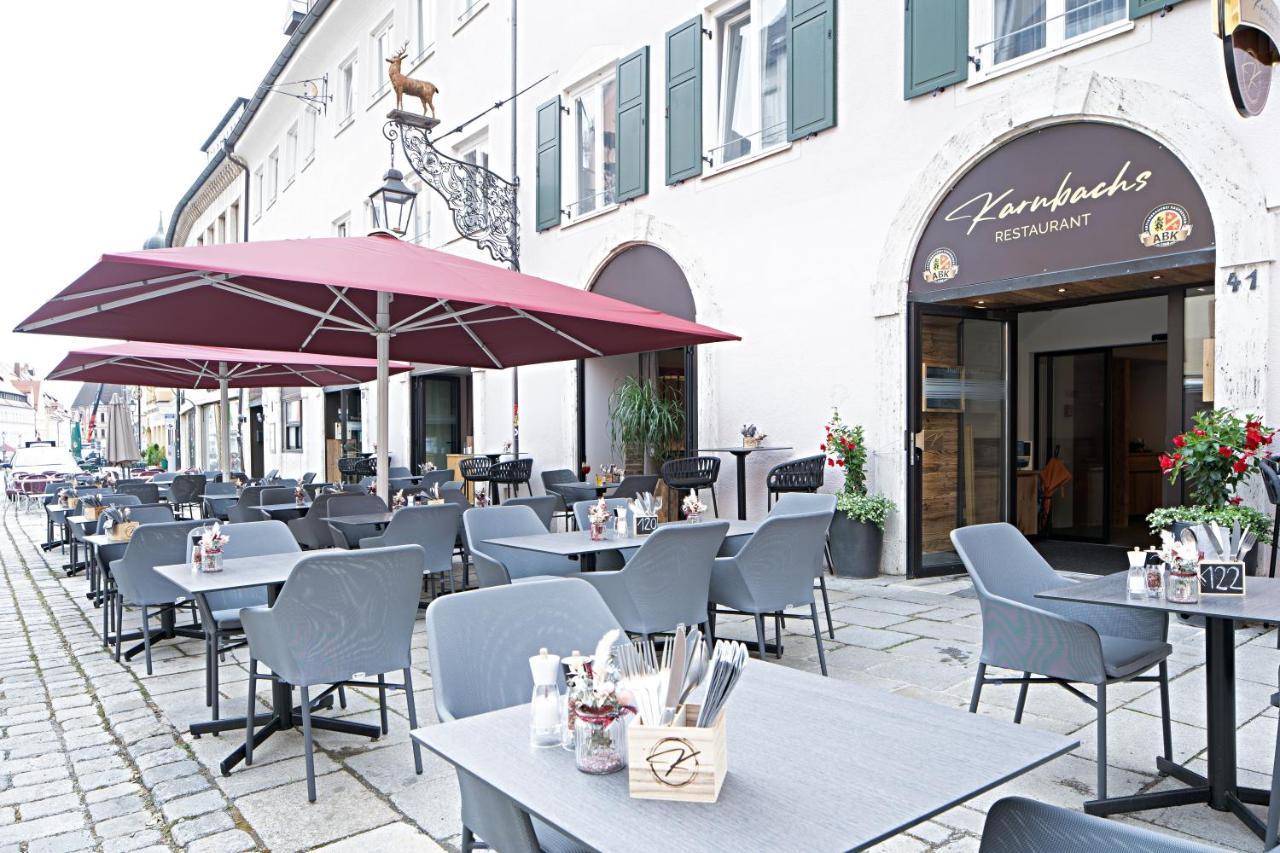 Hotel Goldener Hirsch Kaufbeuren Kültér fotó