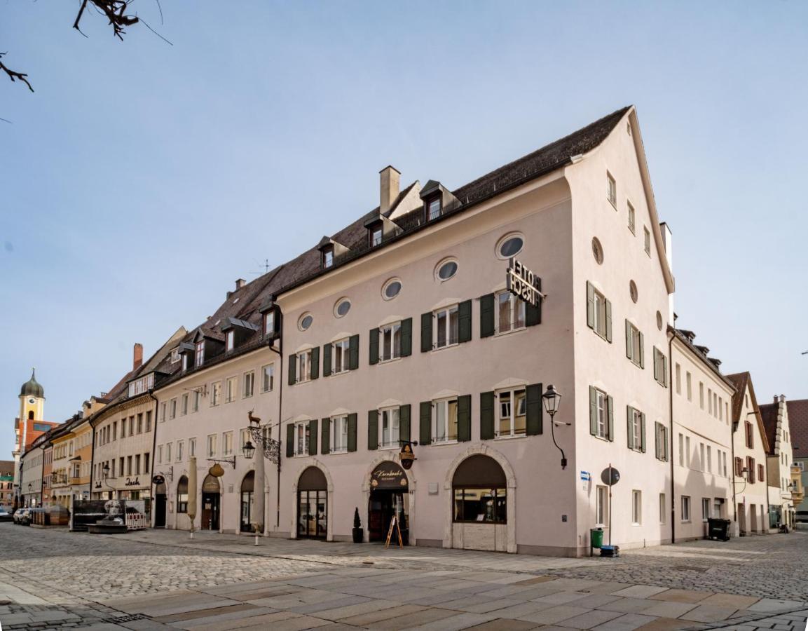 Hotel Goldener Hirsch Kaufbeuren Kültér fotó
