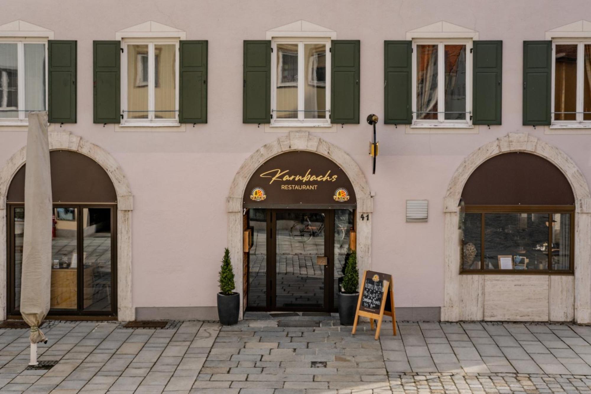Hotel Goldener Hirsch Kaufbeuren Kültér fotó