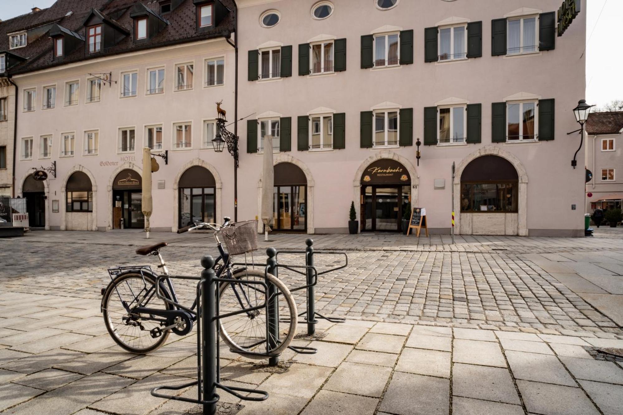 Hotel Goldener Hirsch Kaufbeuren Kültér fotó