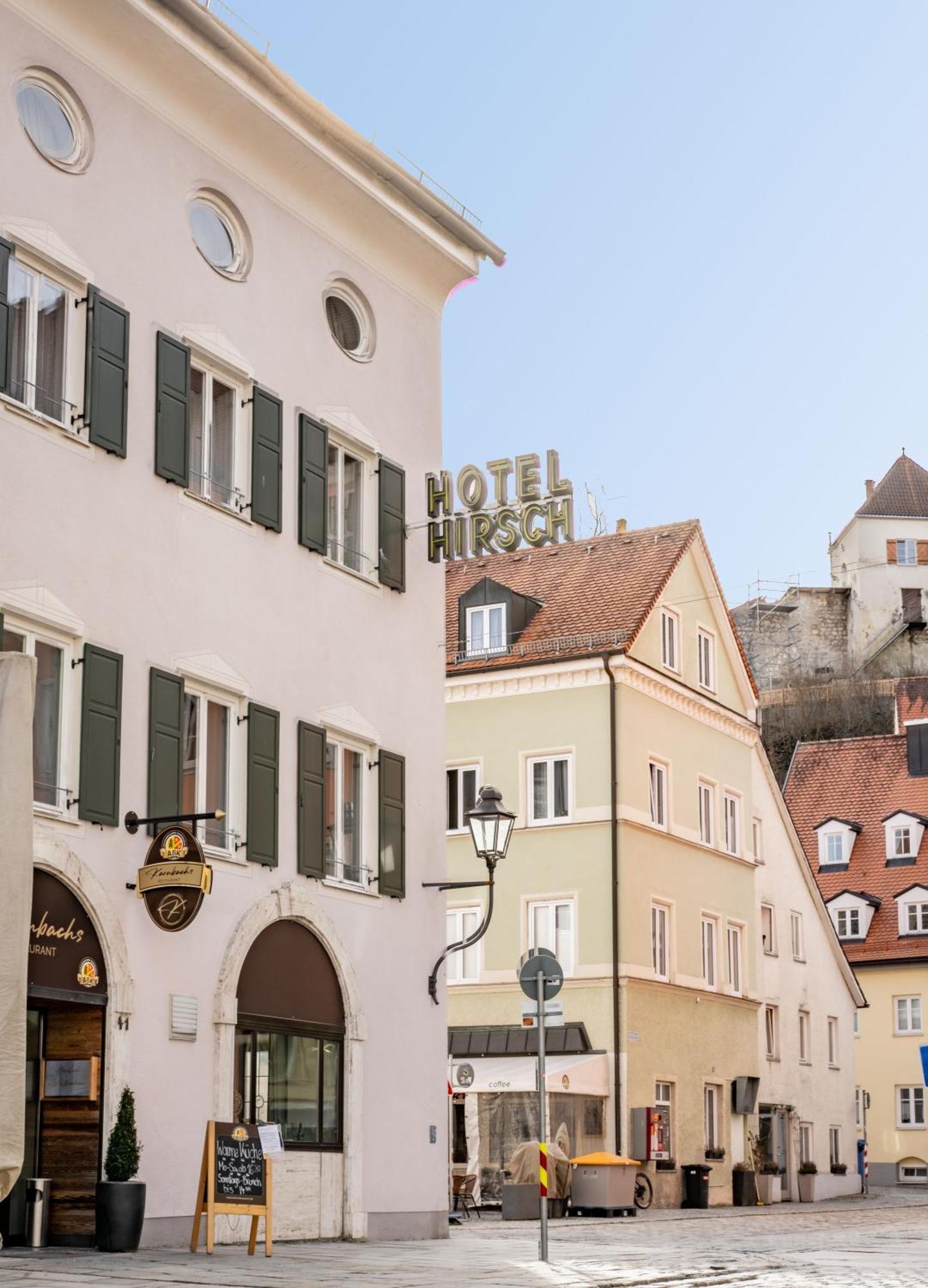 Hotel Goldener Hirsch Kaufbeuren Kültér fotó
